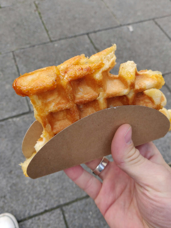 Belgium waffles are something else... mmmmmmm